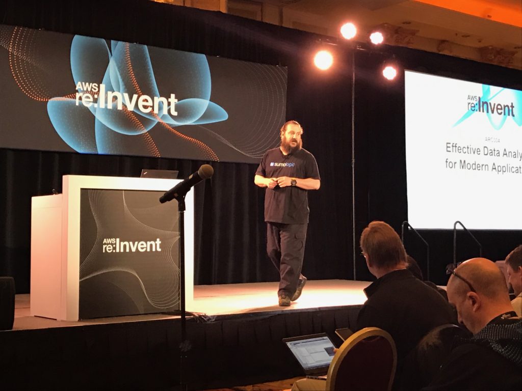 Christian Beedgen, CTO Sumo Logic at AWS reInvent 2016